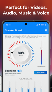 اسکرین شات 2 برنامه Sound Booster・Increase Volume