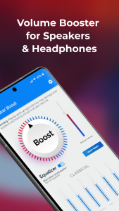 اسکرین شات 1 برنامه Sound Booster・Increase Volume