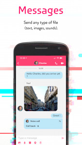 اسکرین شات برنامه Skred Messenger 4