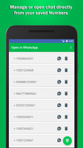 اسکرین شات برنامه Open for WhatsApp 3