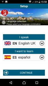 اسکرین شات برنامه STEPS in 50 languages 2