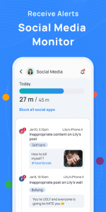 اسکرین شات 3 برنامه Parental Control App - Mobicip