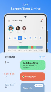 اسکرین شات 3 برنامه Parental Control App: Mobicip