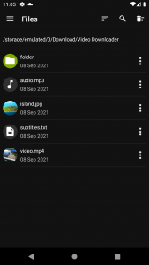 اسکرین شات 4 برنامه Video Downloader