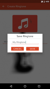 اسکرین شات برنامه My Name Ringtone Maker 4