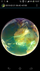 اسکرین شات برنامه Earth Viewer 7