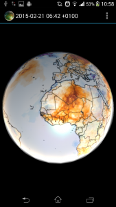 اسکرین شات برنامه Earth Viewer 3