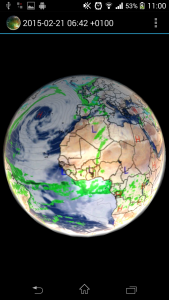 اسکرین شات برنامه Earth Viewer 5
