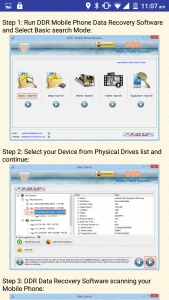 اسکرین شات 2 برنامه Mobile Phone Recovery Help