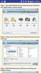 اسکرین شات برنامه Mobile Phone Recovery Help 2
