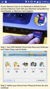 اسکرین شات برنامه Mobile Phone Recovery Help 3