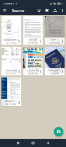 اسکرین شات برنامه PDF Scanner - Scan Docs & PDF 1