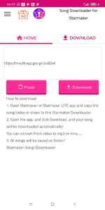اسکرین شات 2 برنامه Download song for Starmaker