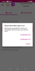 اسکرین شات برنامه Download song for Starmaker 1