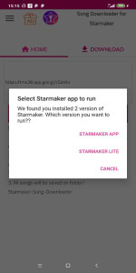 اسکرین شات 1 برنامه Download song for Starmaker