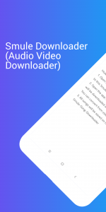 اسکرین شات 1 برنامه Song downloader for Smule