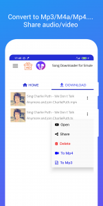 اسکرین شات برنامه Song downloader for Smule 4