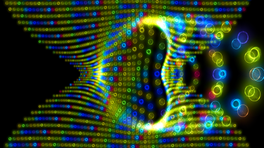 اسکرین شات 2 برنامه Trance 5D Music Visualizer