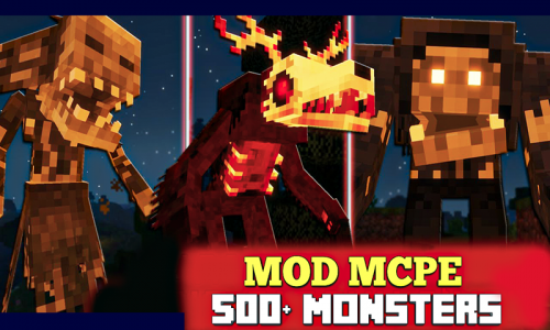 اسکرین شات برنامه 500 Mobs Mods for Minecraft PE 1
