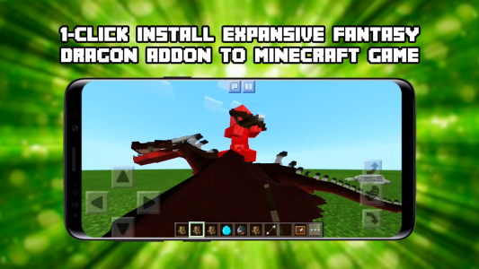 اسکرین شات برنامه Dragon Mod for Minecraft PE 1