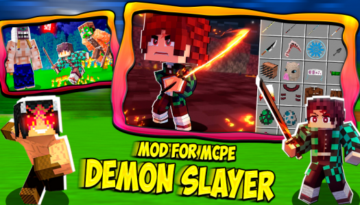 اسکرین شات برنامه Demon Slayer Mod for Minecraft 1