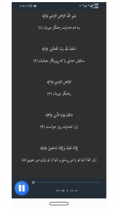 اسکرین شات 2 برنامه قرآن صوتی عبدالباسط ( کامل ، ترتیل )