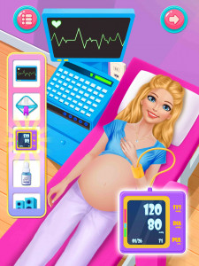 Barbie pregnant best sale hospital games