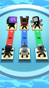 اسکرین شات 5 بازی Monster Battle: Hunt Run Draft