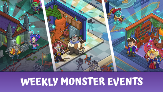 اسکرین شات 3 بازی Monster Idle Tycoon Country