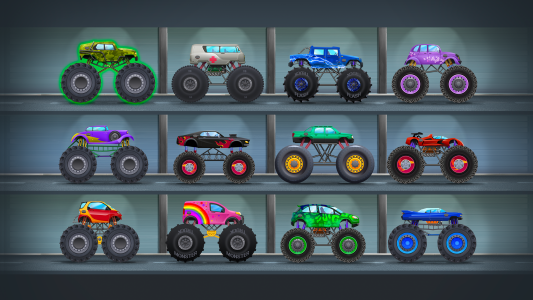 اسکرین شات بازی Monster Trucks Racing for Kids 2