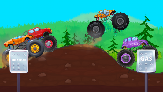 اسکرین شات بازی Monster Trucks Racing for Kids 4