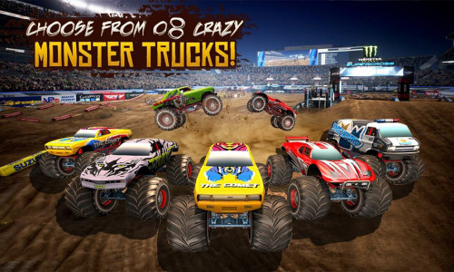 اسکرین شات بازی Monster Truck Racing 4x4 Offroad Monster Jam 2021 4