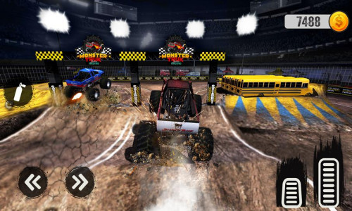 اسکرین شات بازی Monster Truck Racing 4x4 Offroad Monster Jam 2021 3