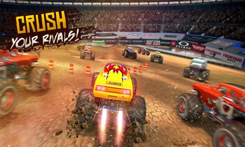 اسکرین شات بازی Monster Truck Racing 4x4 Offroad Monster Jam 2021 5
