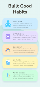 اسکرین شات برنامه Mood Tracker: Self-Care Habits 3