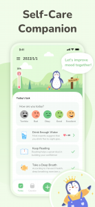 اسکرین شات برنامه Mood Tracker: Self-Care Habits 1