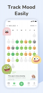 اسکرین شات برنامه Mood Tracker: Self-Care Habits 2