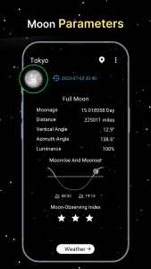 اسکرین شات برنامه Moon Phase Calendar 5