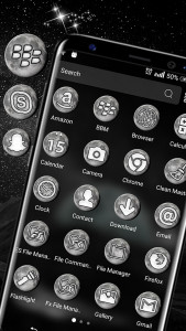 اسکرین شات برنامه Moon Galaxy Theme Launcher 2