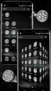 اسکرین شات برنامه Moon Galaxy Theme Launcher 3