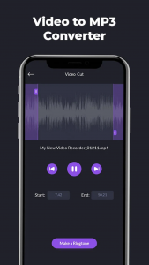 اسکرین شات 5 برنامه Video To MP3 Ringtone Maker