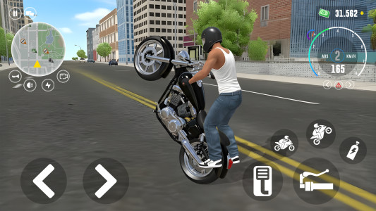 اسکرین شات 3 بازی Moto Rider: Speed Chase