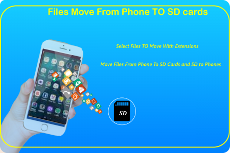 اسکرین شات برنامه File Move Phone to SD card & A 6