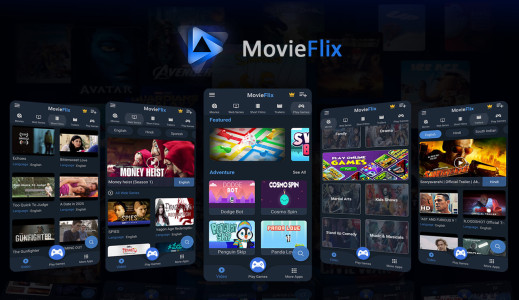 اسکرین شات 4 برنامه MovieFlix: Movies & Web Series