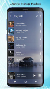اسکرین شات برنامه Music Player- MP3 Player, Free Music App 5