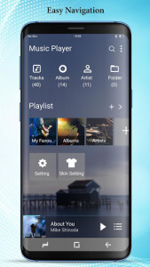 اسکرین شات برنامه Music Player- MP3 Player, Free Music App 1
