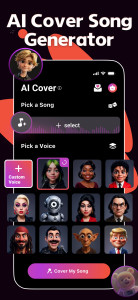 اسکرین شات 3 برنامه AI Song Generator, Cover Music