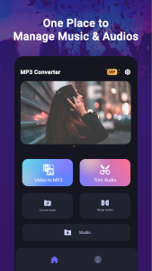 اسکرین شات برنامه Video to MP3 Convert & Cutter 1