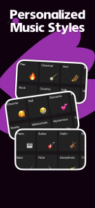 اسکرین شات 6 برنامه AI Song Generator, Cover Music