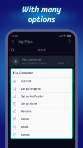 اسکرین شات 5 برنامه Video To Audio & Mp3 Cutter